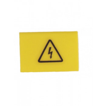 Krytka RSA 4 A pro 5 svornic (žlutá s bleskem)