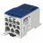 Distribuční blok OJL 280A, vstup 1xAl/Cu120mm², výstup 2x35/5x16/4x10mm² modrý