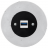 Zásuvka komunikačná USB/nabíjačka KOMPLET Kryt zásuvky čierny Rám: BETÓN