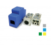 Distribuční blok DTB 120/2x50+3x16 modrý