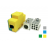 Distribuční blok DTB 120/9x16 žluto-zelený