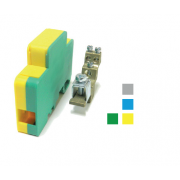 Distribuční blok DTB 35/2x16+2x6 žluto-zelený